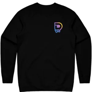 Drip Icon Crewneck - Black